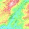 Pintos Negreiros topographic map, elevation, terrain