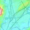 Venta de Baños topographic map, elevation, terrain