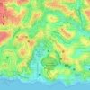 Federação topographic map, elevation, terrain