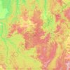 Apuí topographic map, elevation, terrain