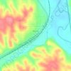 Watts topographic map, elevation, terrain
