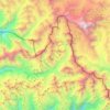 Lantan topographic map, elevation, terrain