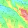 Kirchheim im Innkreis topographic map, elevation, terrain