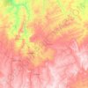 Lomami topographic map, elevation, terrain
