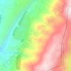 Mresti topographic map, elevation, terrain