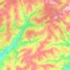 Граховский район topographic map, elevation, terrain
