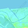 Kuala Belait topographic map, elevation, terrain