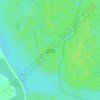 остров Лисий topographic map, elevation, terrain