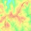 McConnells topographic map, elevation, terrain