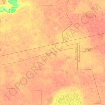 Ивановское сельское поселение topographic map, elevation, terrain