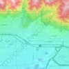 Monrovia topographic map, elevation, terrain