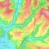 Bischmisheim topographic map, elevation, terrain