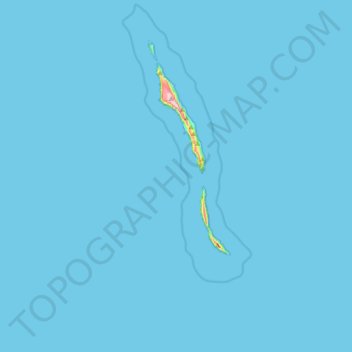 Zona de Proteção Especial das Ilhas Desertas topographic map, elevation, terrain