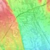 Fontaneto d'Agogna topographic map, elevation, terrain