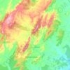 Ruy Barbosa topographic map, elevation, terrain