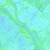 Ochsenwerder topographic map, elevation, terrain
