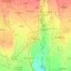Soncino topographic map, elevation, terrain