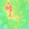 Колтушское городское поселение topographic map, elevation, terrain