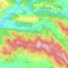 Rasal topographic map, elevation, terrain