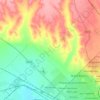 Villa Bordeu topographic map, elevation, terrain