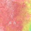 Forest County topographic map, elevation, terrain