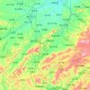 柳河县 topographic map, elevation, terrain