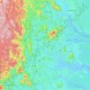 Fundão topographic map, elevation, terrain