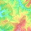 Immichenhain topographic map, elevation, terrain