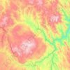 Municipio Tinguipaya topographic map, elevation, terrain