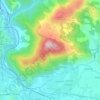 Ispoure topographic map, elevation, terrain