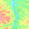 Tocantinópolis topographic map, elevation, terrain