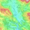 Rogatica topographic map, elevation, terrain