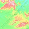 Antônio Martins topographic map, elevation, terrain