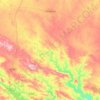 Pozoblanco topographic map, elevation, terrain