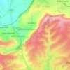 Market Lavington topographic map, elevation, terrain