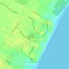 Mar de las Pampas topographic map, elevation, terrain