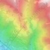 9814 topographic map, elevation, terrain