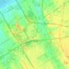 Llavallol topographic map, elevation, terrain