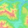 Lermoos topographic map, elevation, terrain