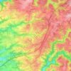 Burscheid topographic map, elevation, terrain