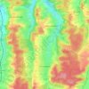 Scherstetten topographic map, elevation, terrain