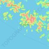 Londonderry Island topographic map, elevation, terrain