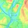 Village of Bronxville topographic map, elevation, terrain