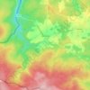 Willerzie topographic map, elevation, terrain