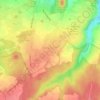 Warquignies topographic map, elevation, terrain