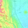 Colusa County topographic map, elevation, terrain