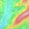 Buweiler-Rathen topographic map, elevation, terrain