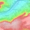 Niedergebra topographic map, elevation, terrain