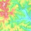 Ropocevo topographic map, elevation, terrain