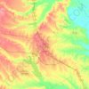 Ennis topographic map, elevation, terrain